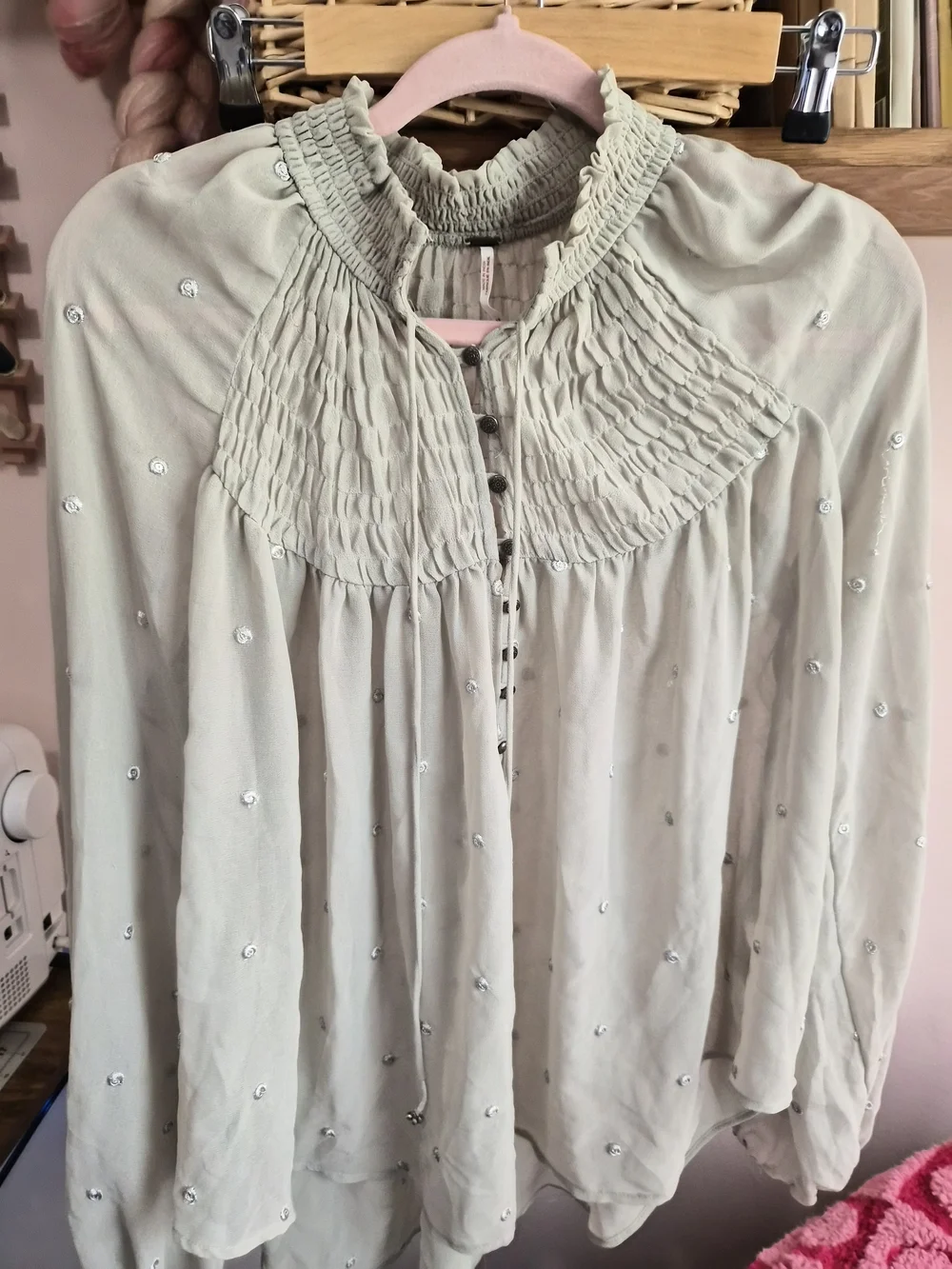 Free People Ready To Run Blouse
